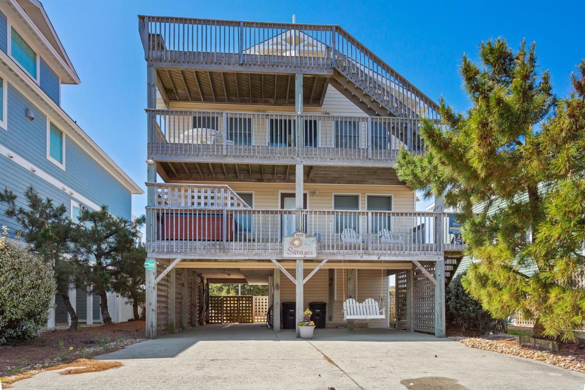 קיל דוויל הילס 5110 Queen Elizabeths Castle Across From Beach מראה חיצוני תמונה